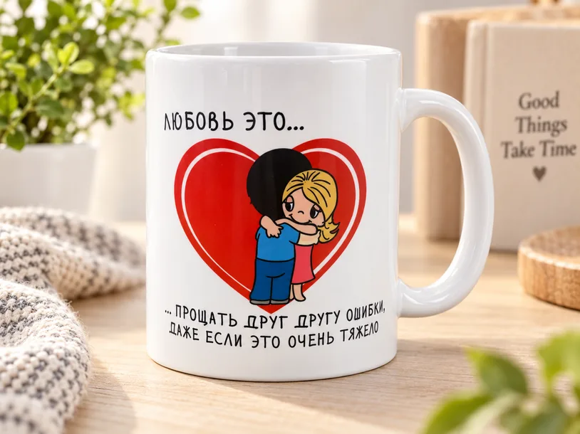 Кружка с принтом